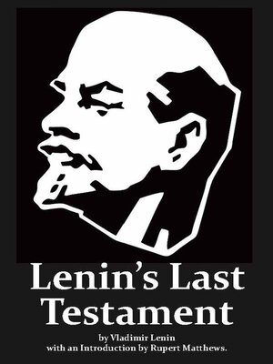 cover image of Lenin's Last Testament